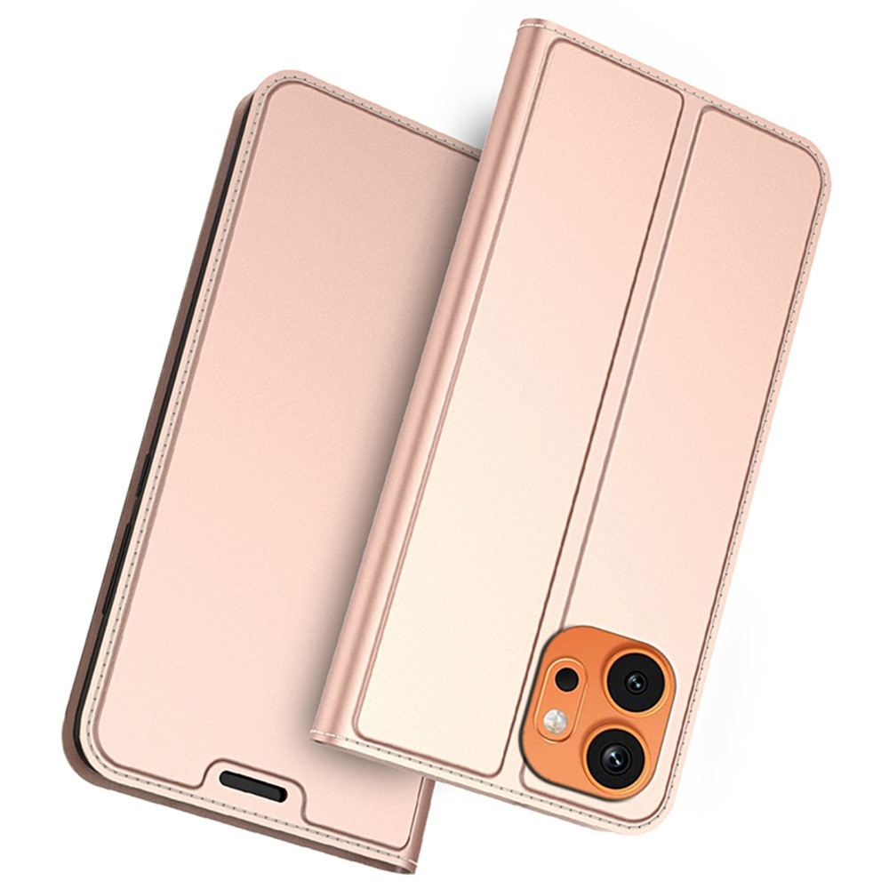 DUX knižkové puzdro na Honor 600 5G - ružovozlaté