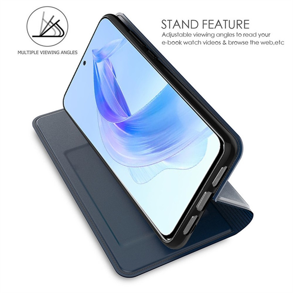 DUX knižkové puzdro na Honor 600 5G - tmavomodré