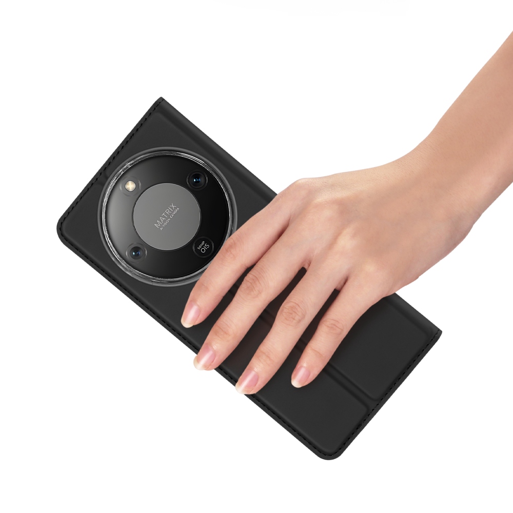 DUX knižkové puzdro na Honor Magic 8 Lite 5G - čierne