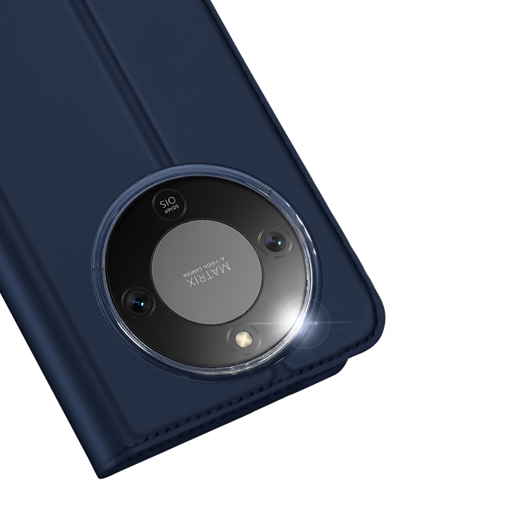 DUX knižkové puzdro na Honor Magic 8 Lite 5G - tmavomodré