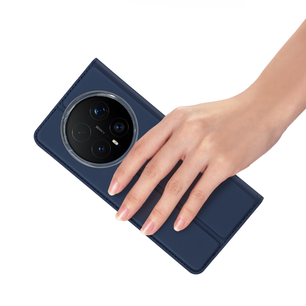 DUX knižkové puzdro na Honor Magic 8 Pro 5G - tmavomodré