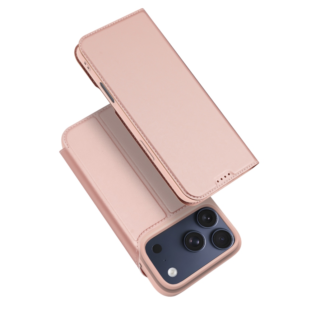 DUX knižkové púzdro na iPhone 18 Pro Max/17 Pro Max - ružový