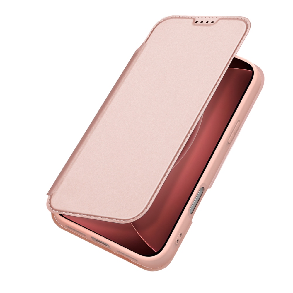 DUX knižkové púzdro na iPhone 18 Pro Max/17 Pro Max - ružový