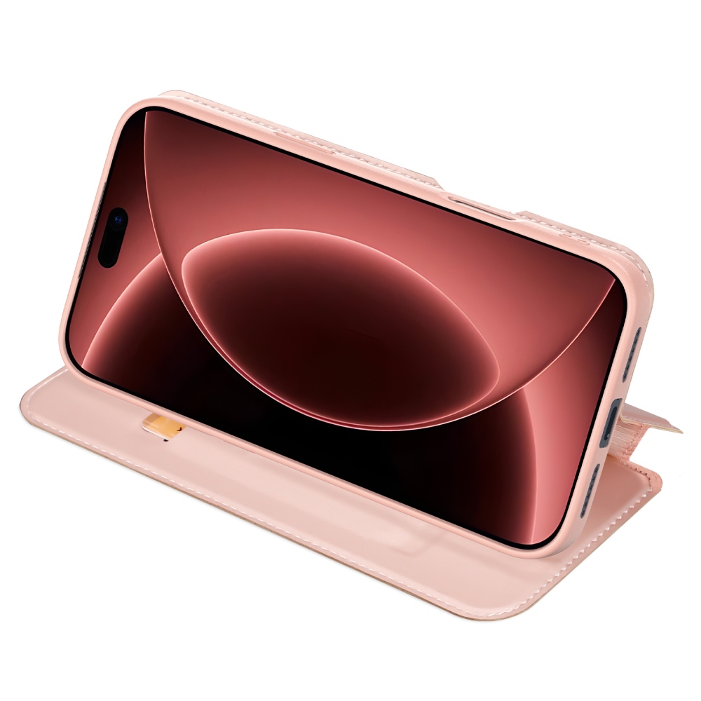 DUX knižkové púzdro na iPhone 18 Pro Max/17 Pro Max - ružový