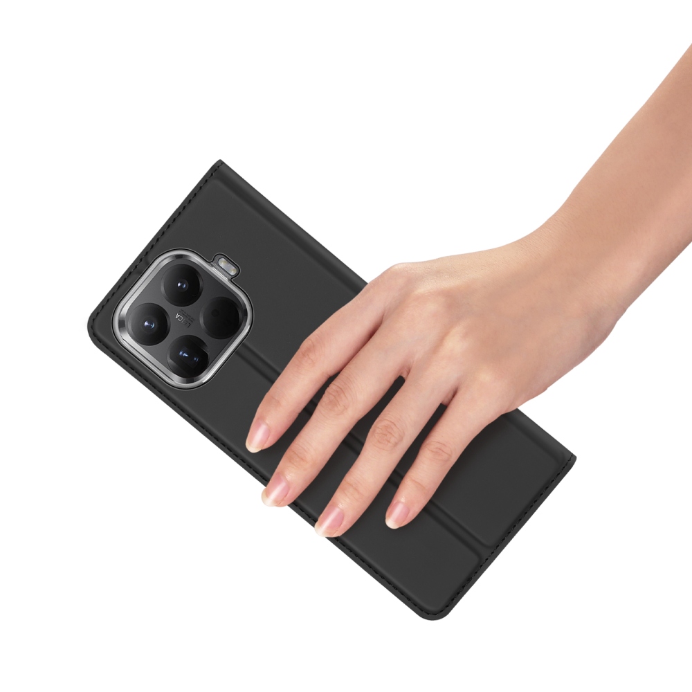 DUX knižkové púzdro na mobil Xiaomi 17T - čierne