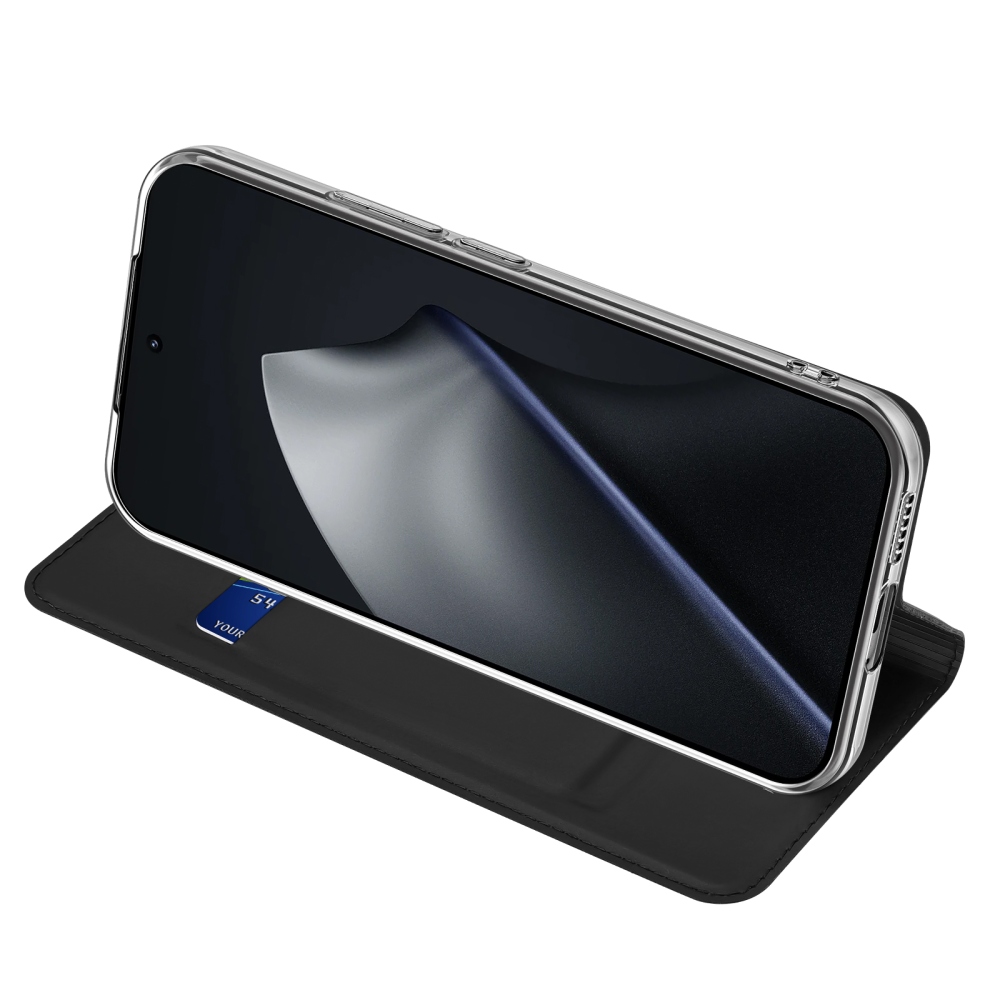 DUX knižkové púzdro na mobil Xiaomi 17T - čierne