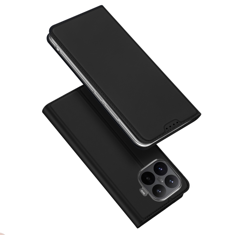DUX knižkové púzdro na mobil Xiaomi 17T Pro - čierne