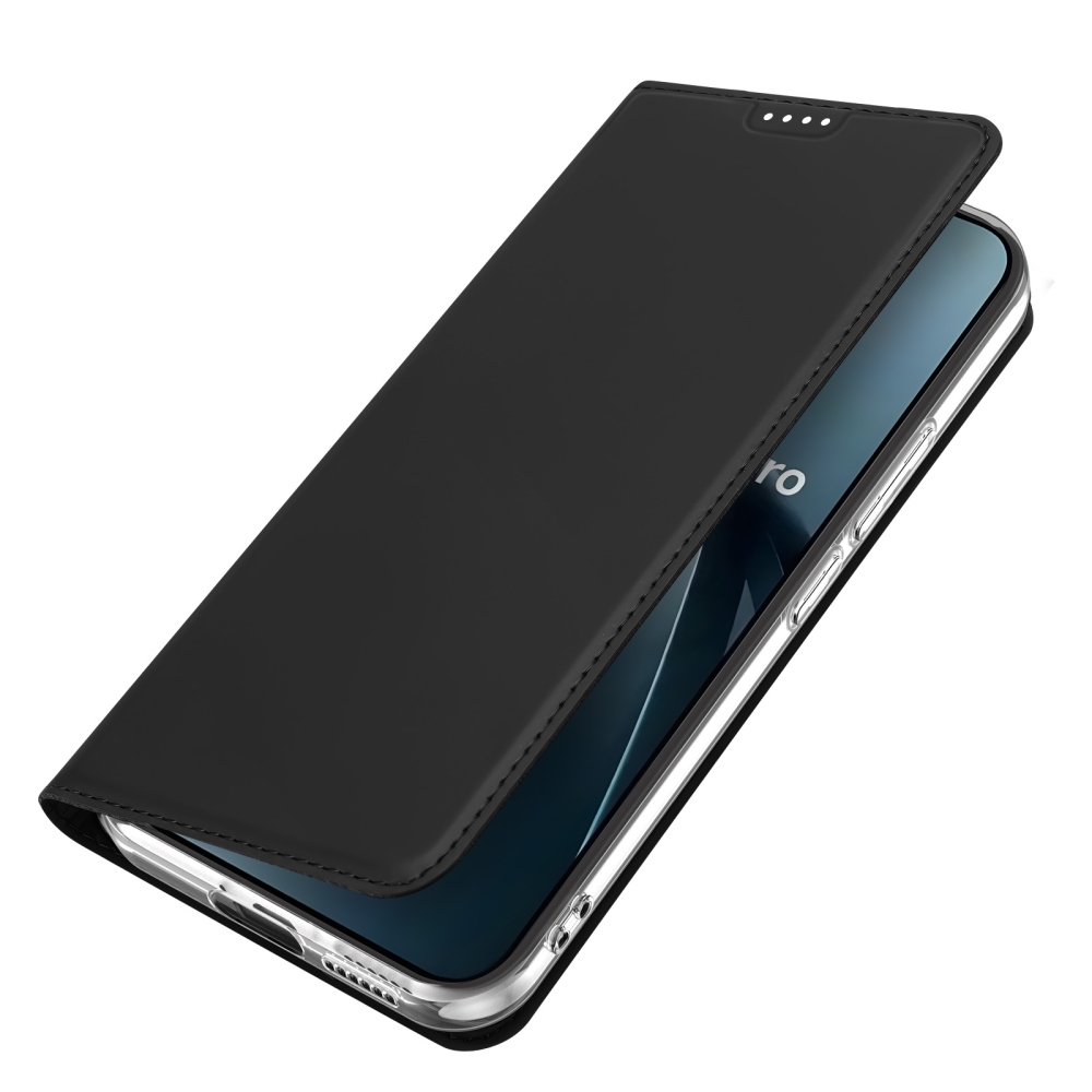 DUX knižkové púzdro na mobil Xiaomi 17T Pro - čierne