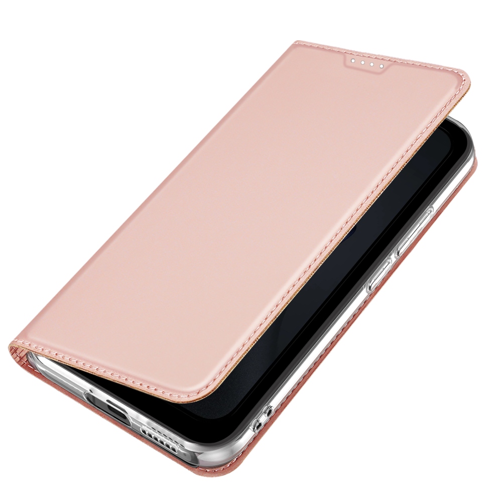 DUX knižkové púzdro na mobil Xiaomi 17T - ružovozlaté