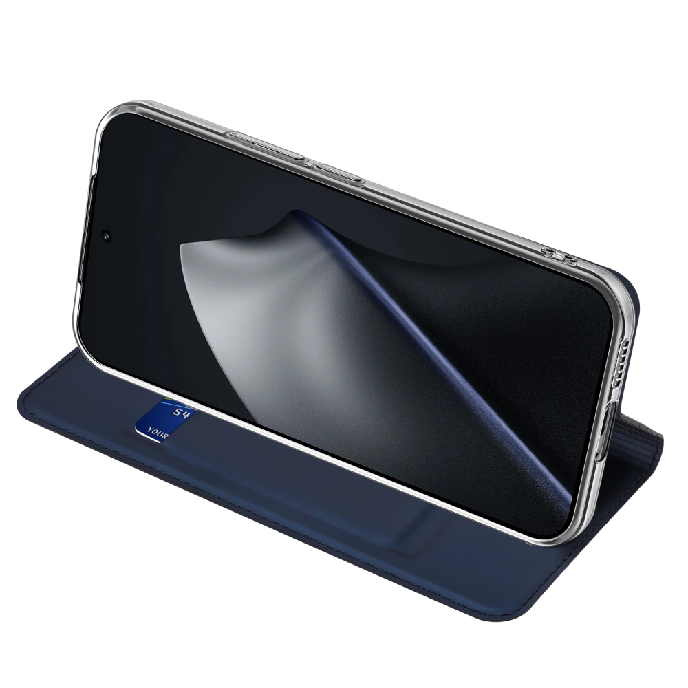 DUX knižkové púzdro na mobil Xiaomi 17T - tmavomodré