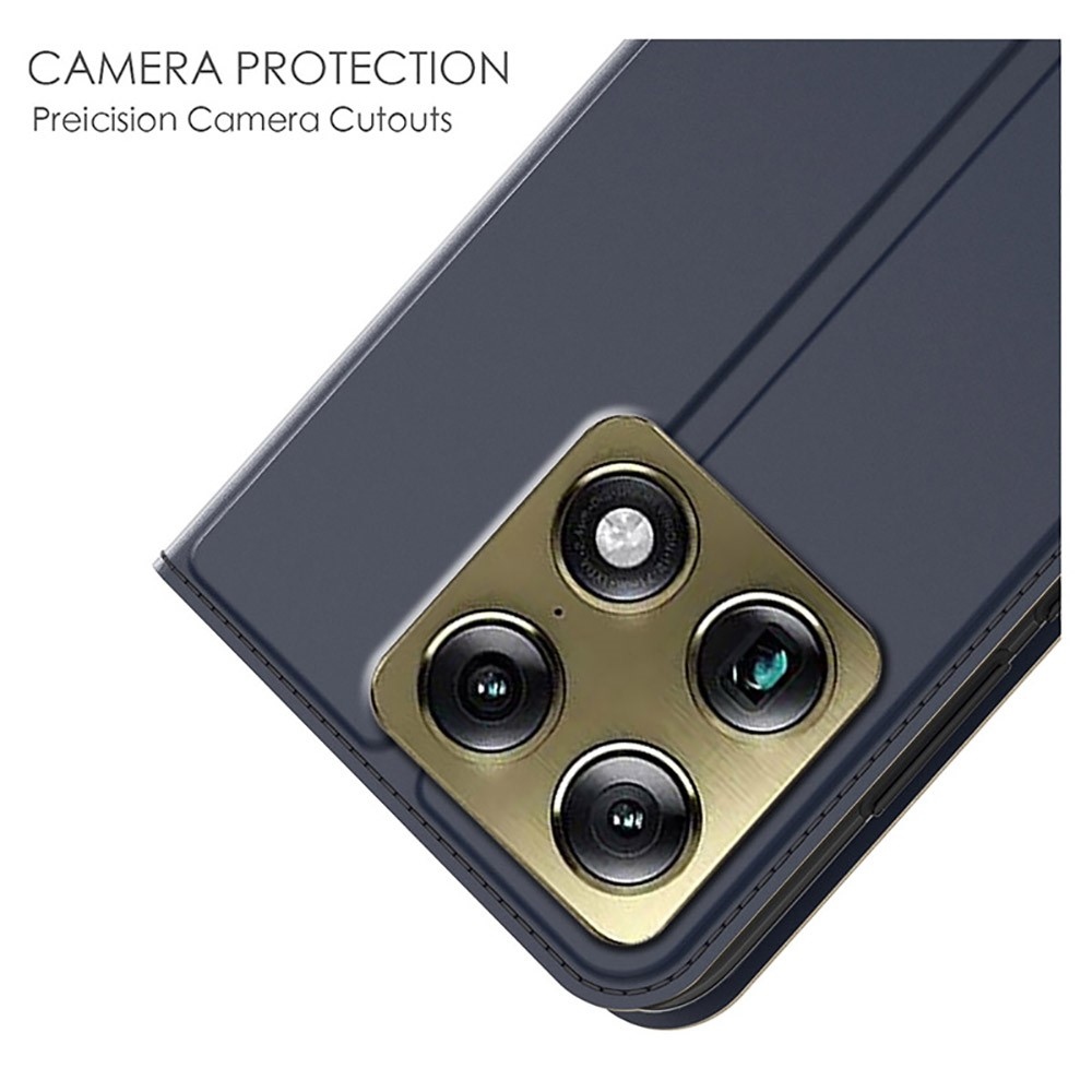 DUX knižkové púzdro na Motorola Signature 5G - tmavomodré