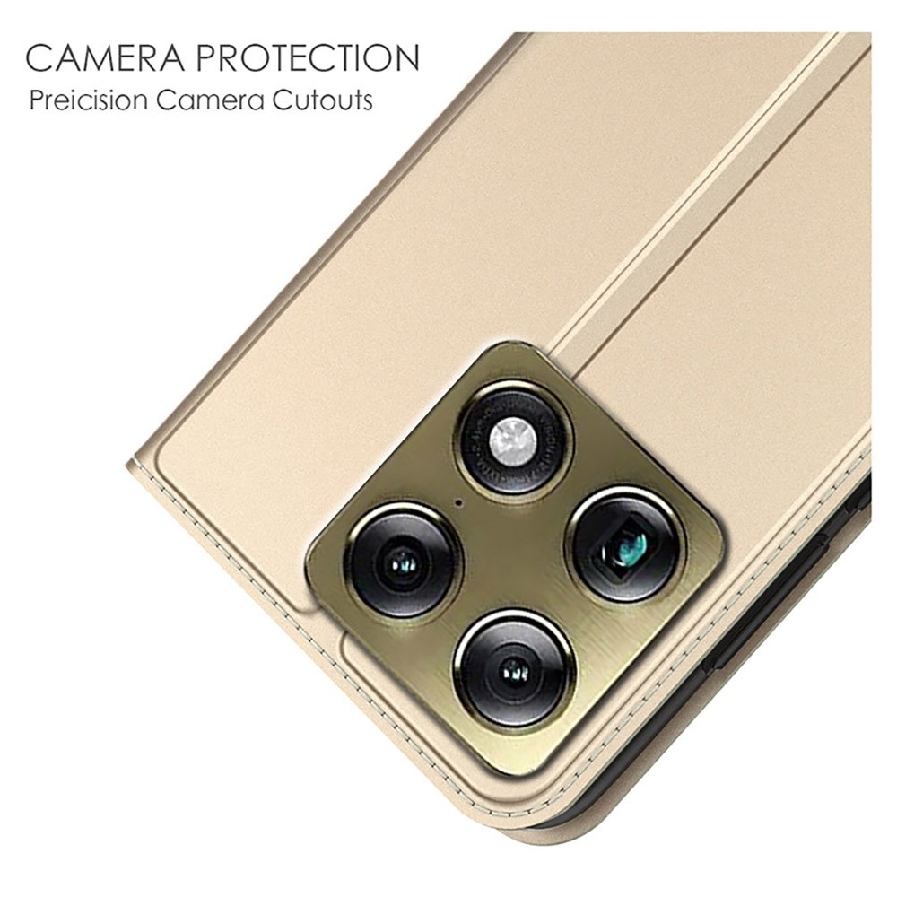 DUX knižkové púzdro na Motorola Signature 5G - zlaté