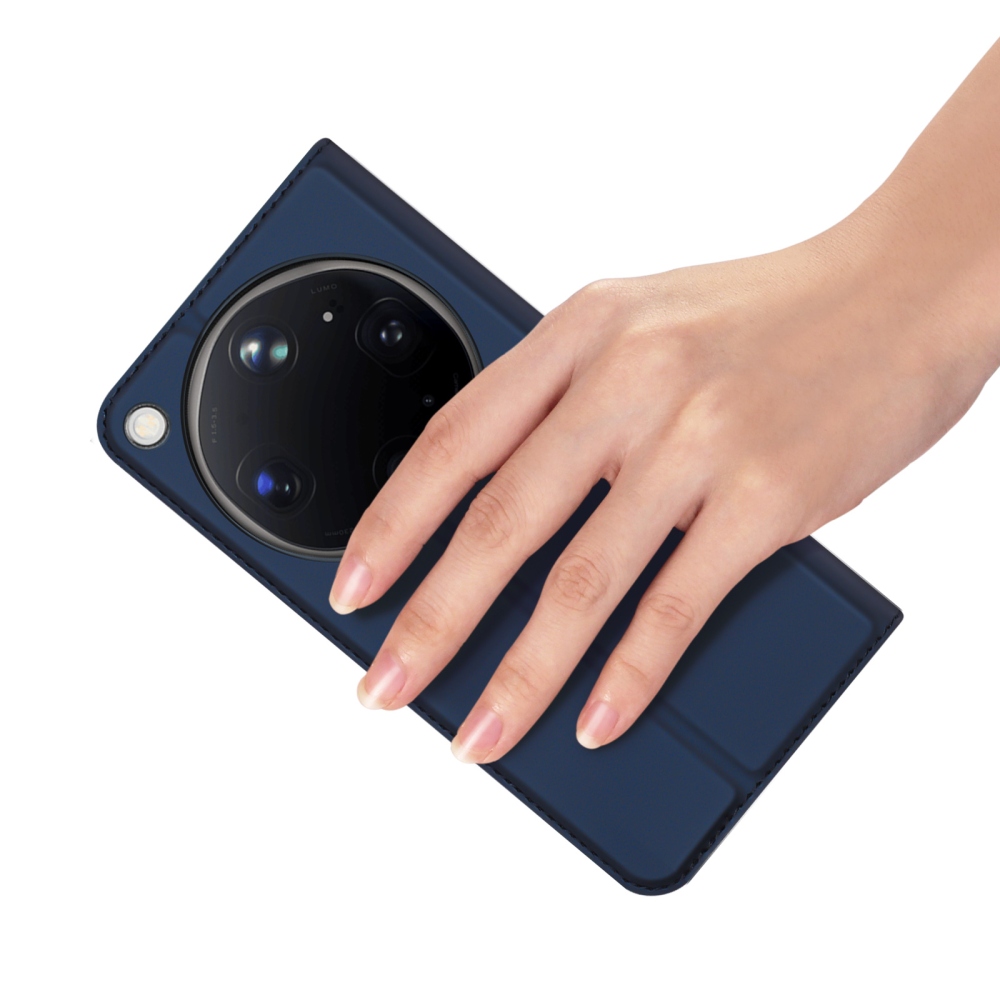 DUX knižkové puzdro na Oppo Find X9 Ultra 5G - tmavomodré