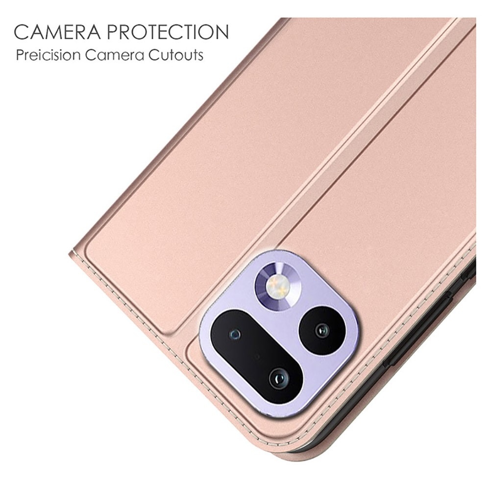 DUX knižkové puzdro na Realme 16 Pro 5G - ružovozlaté