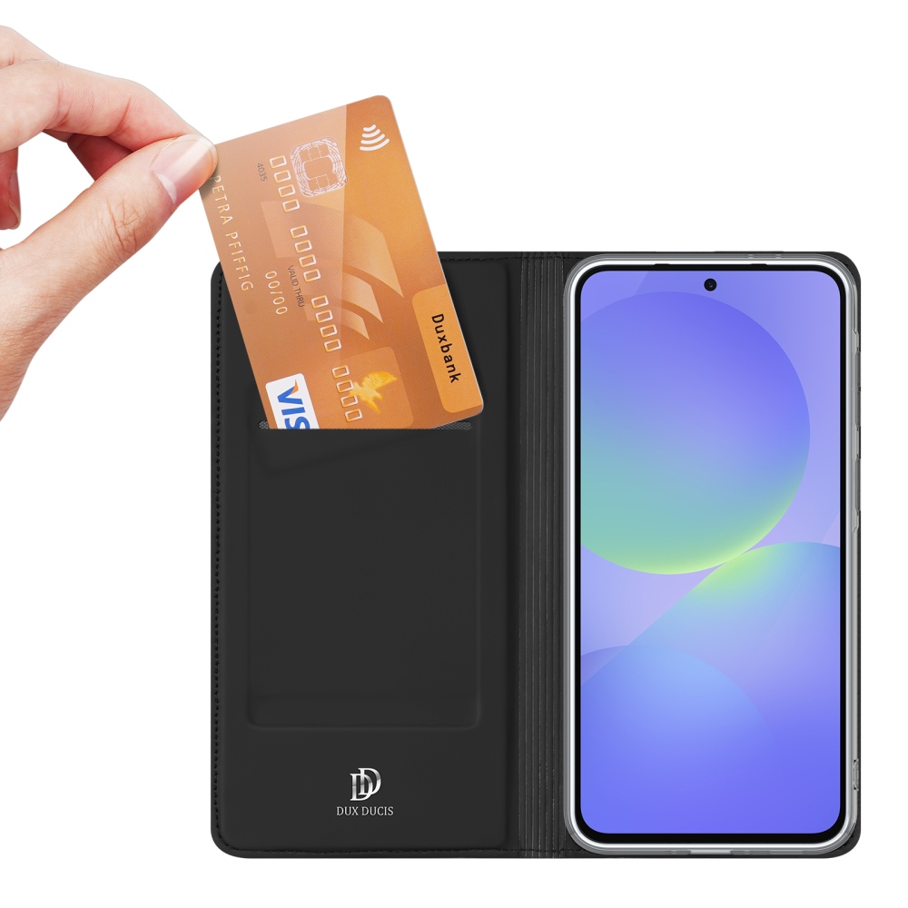 DUX knižkové púzdro na Samsung Galaxy A37 5G - čierne