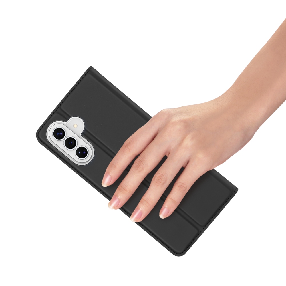 DUX knižkové púzdro na Samsung Galaxy A57 5G - čierne