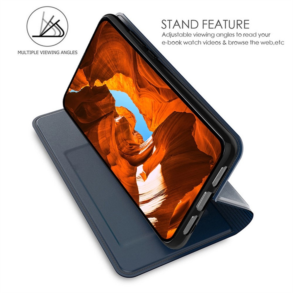 DUX knižkové puzdro na Samsung Galaxy S26 - tmavomodré