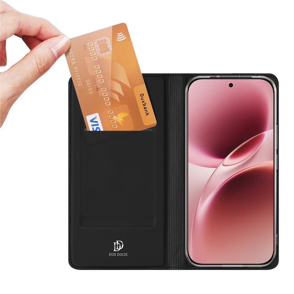 DUX knižkové puzdro na Vivo V70 5G - čierne