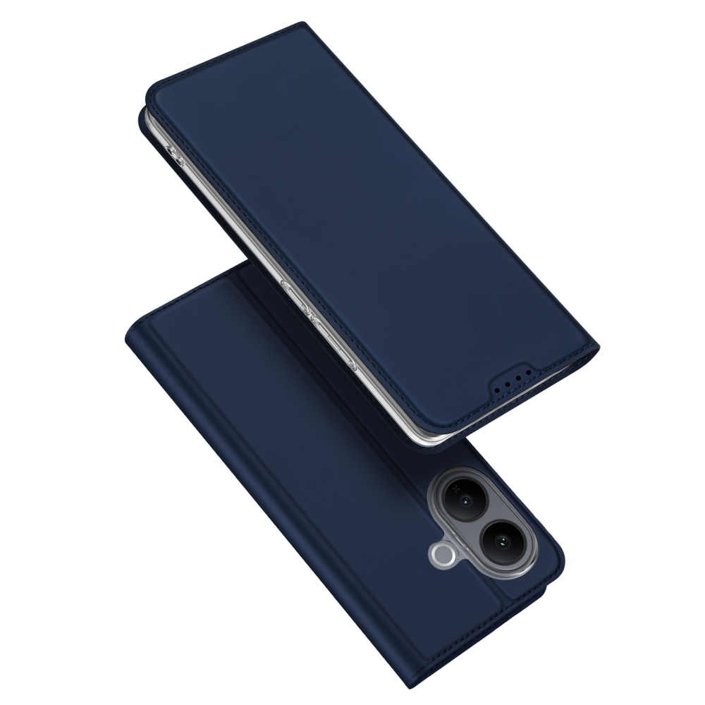 DUX knižkové puzdro na Vivo V70 Lite 5G - tmavomodré