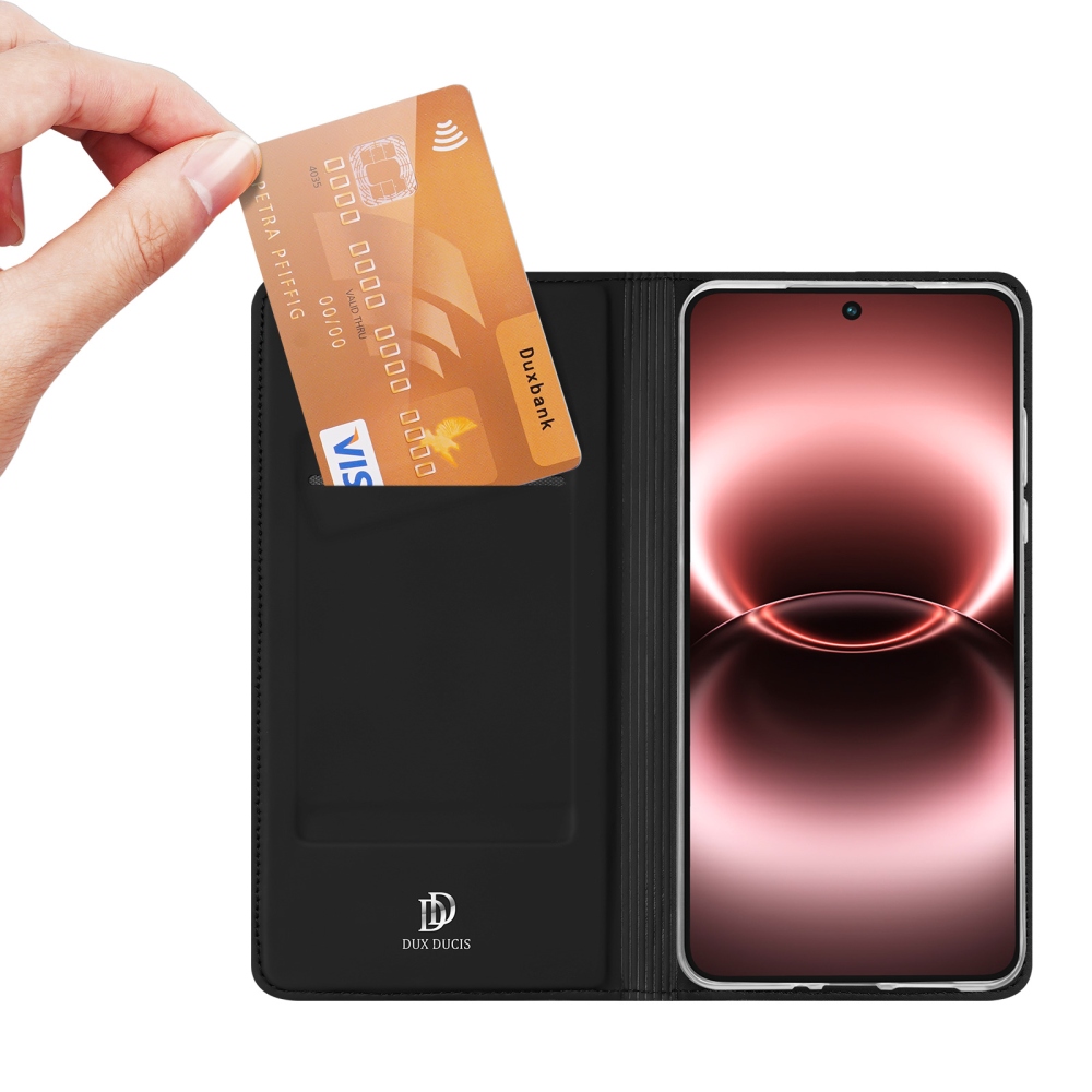 DUX knižkové puzdro na Vivo X300 Ultra 5G - čierne