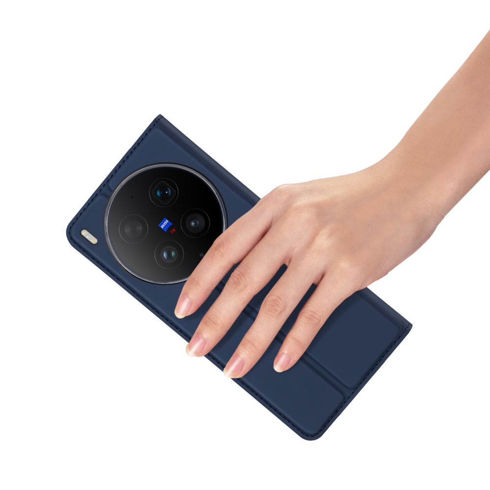 DUX knižkové puzdro na Vivo X300 Ultra 5G - tmavomodré