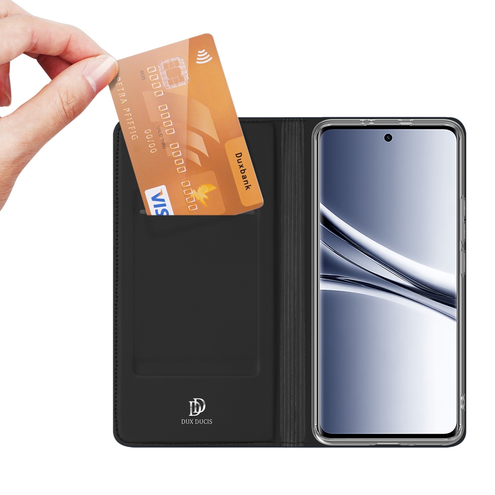 DUX knižkové puzdro na Xiaomi Poco M8 5G/Redmi Note 15 5G/Note 15 4G - čierne