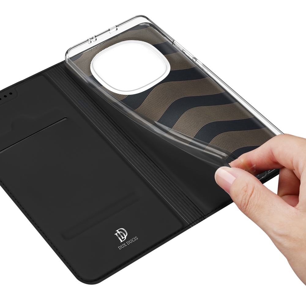 DUX knižkové puzdro na Xiaomi Poco M8 5G/Redmi Note 15 5G/Note 15 4G - čierne