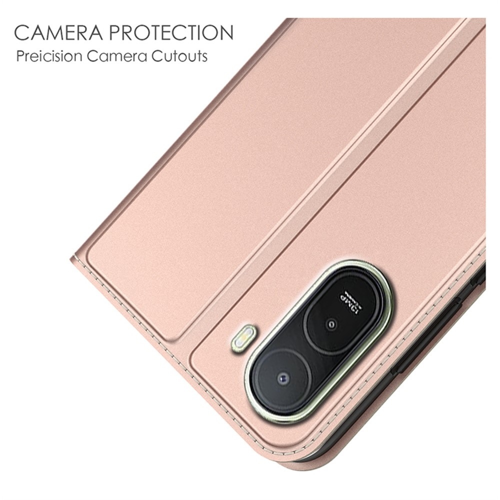 DUX knižkové púzdro na Xiaomi Redmi A7 Pro - ružovozlaté