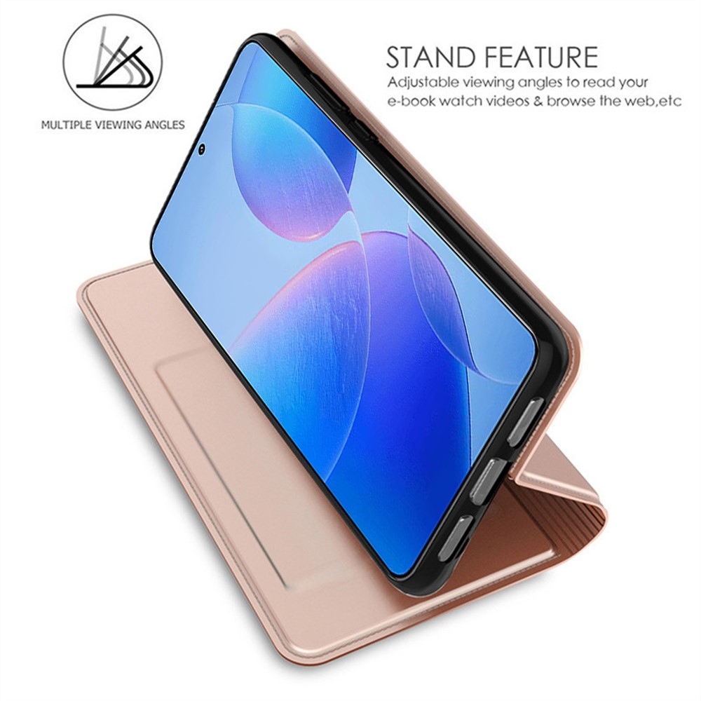 DUX knižkové púzdro na Xiaomi Redmi A7 Pro - ružovozlaté