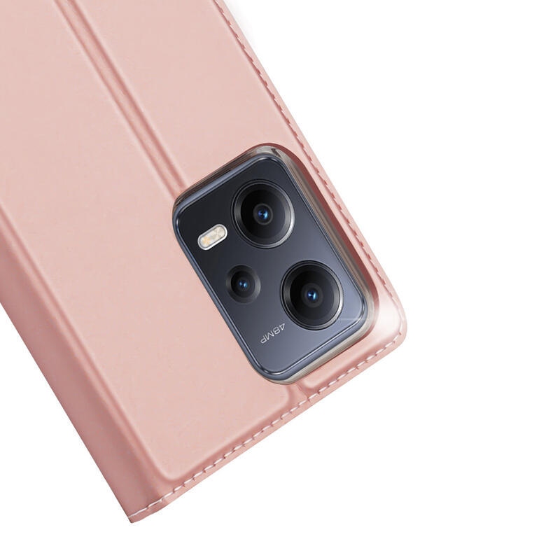 DUX knižkové puzdro na Xiaomi Redmi Note 12 Pro+ 5G - ružovozlaté