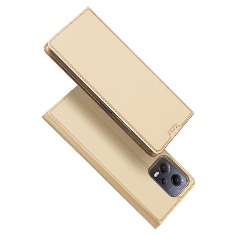DUX knižkové puzdro na Xiaomi Redmi Note 12 Pro+ 5G - zlaté