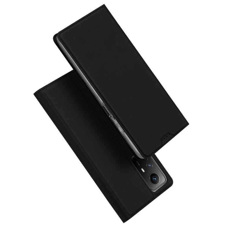 DUX knižkové puzdro na Xiaomi Redmi Note 12S - čierne
