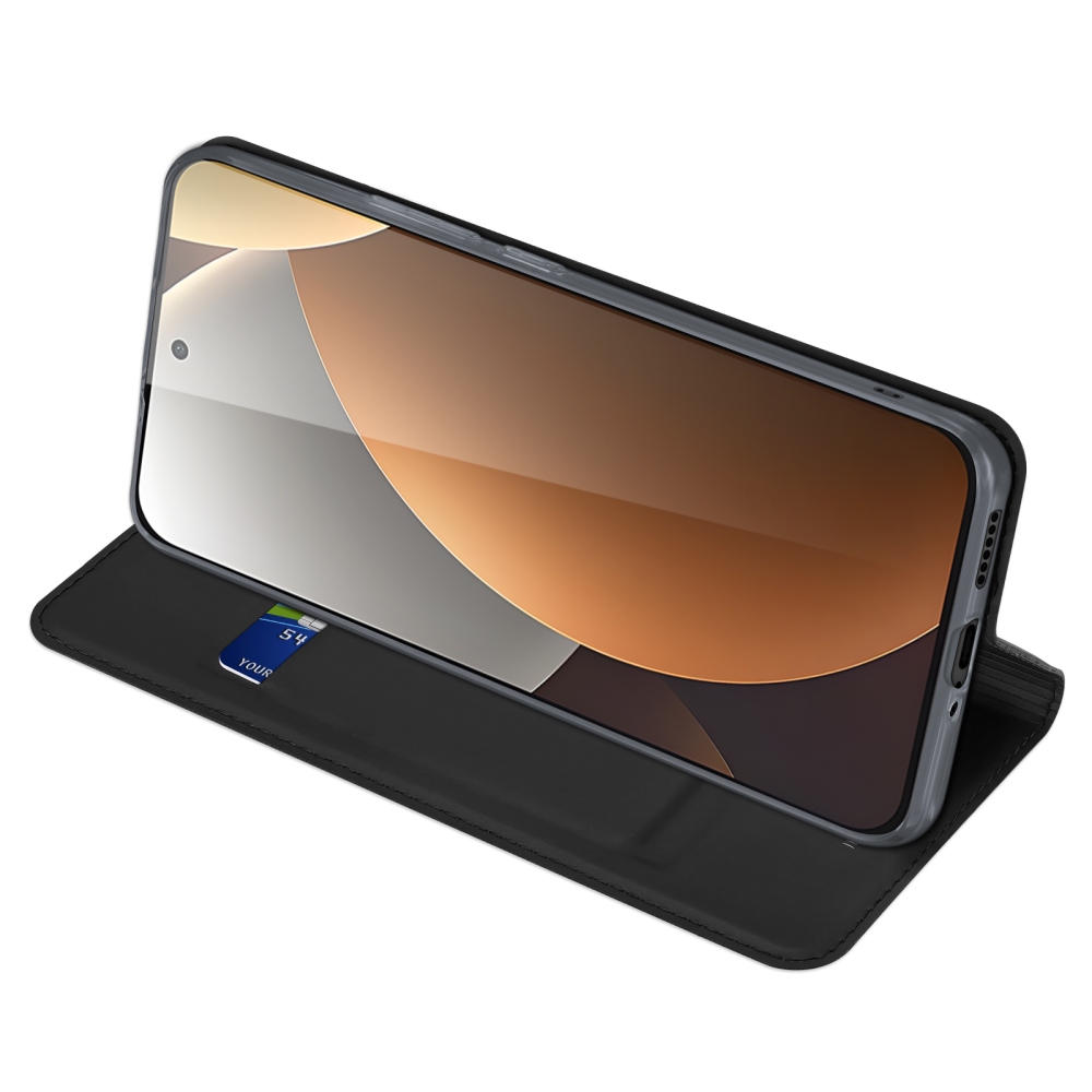 DUX knižkové puzdro na Xiaomi Redmi Note 15 Pro 5G - čierne