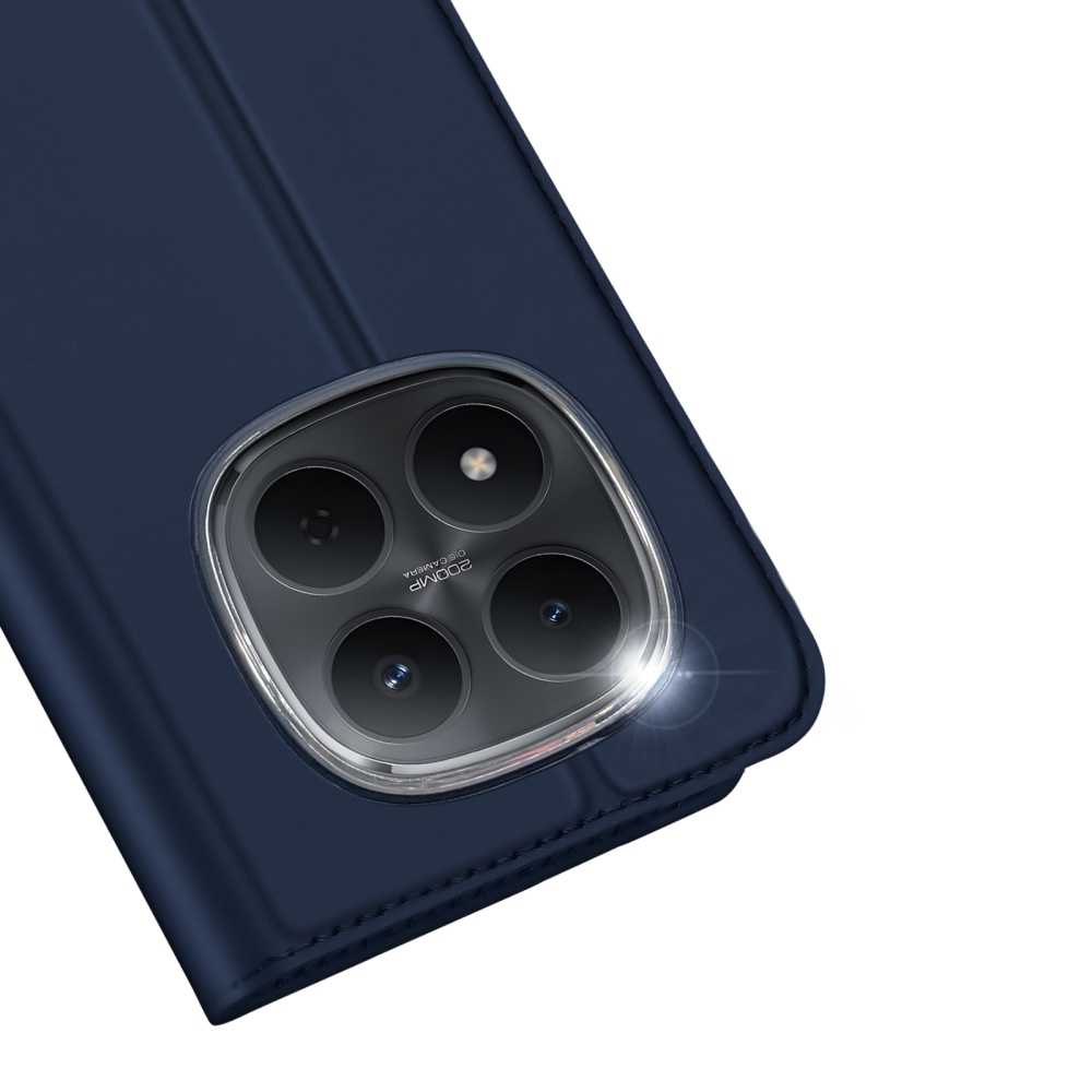 DUX knižkové puzdro na Xiaomi Redmi Note 15 Pro 5G - tmavomodré