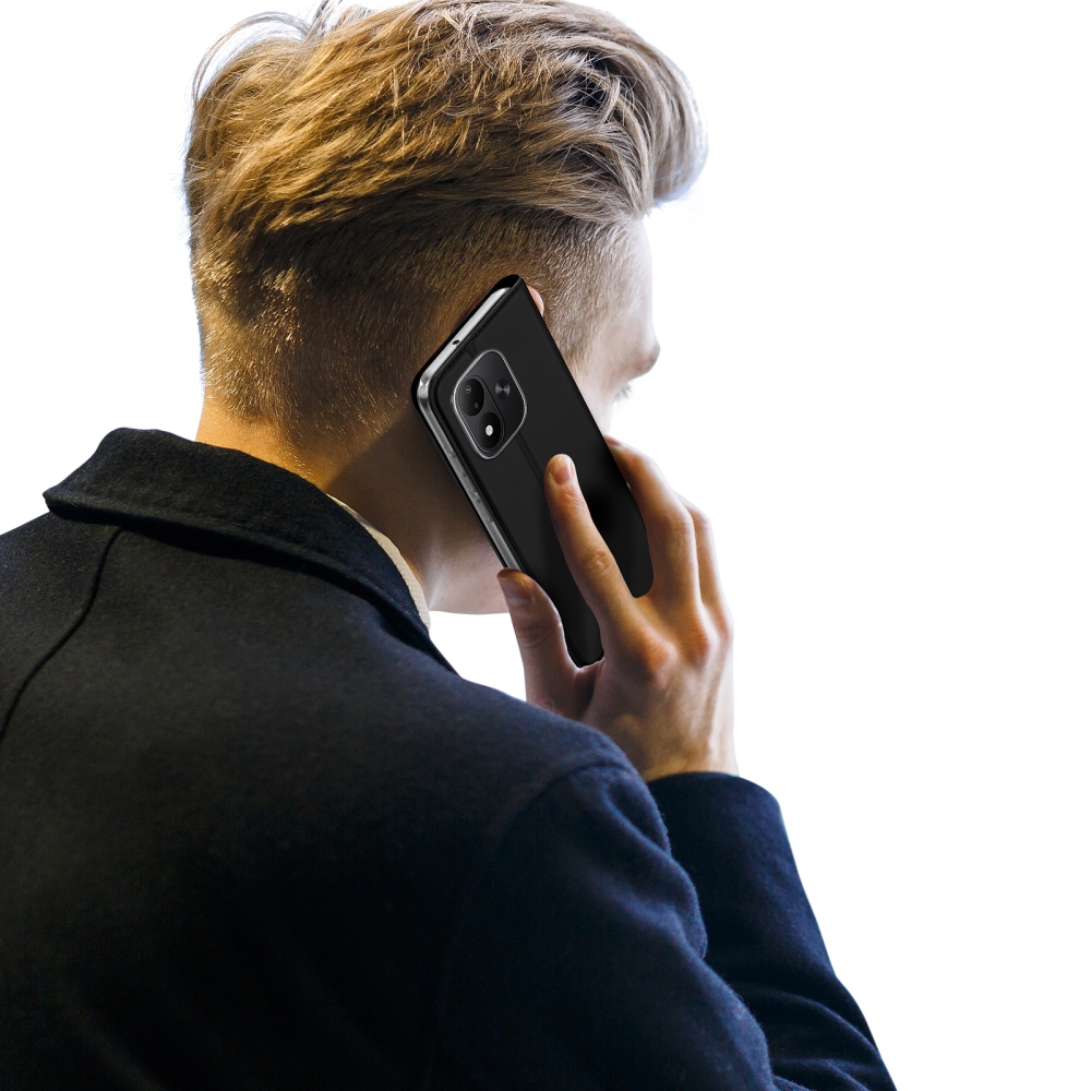 DUX knižkové púzdro na Xiaomi Redmi Note 17 4G/5G - čierne