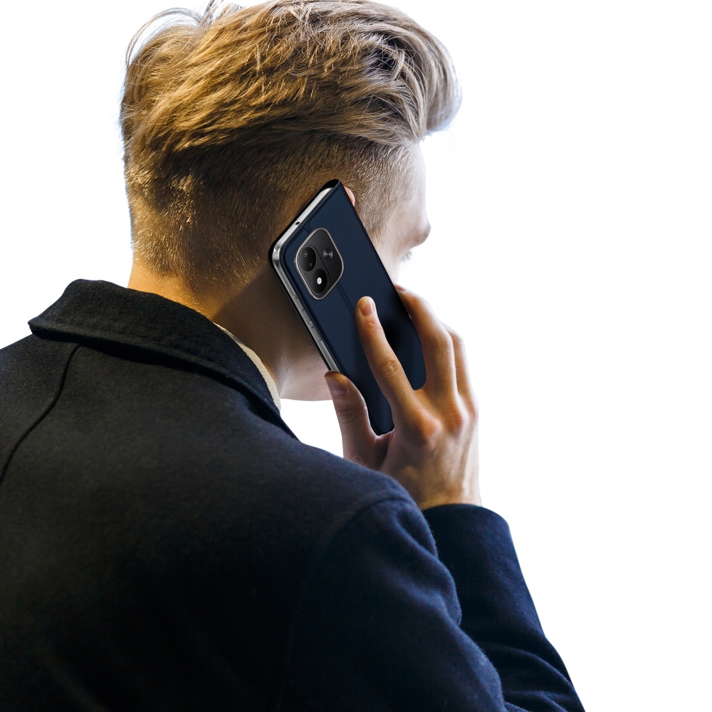 DUX knižkové puzdro na Xiaomi Redmi Note 17 4G/5G - tmavomodré
