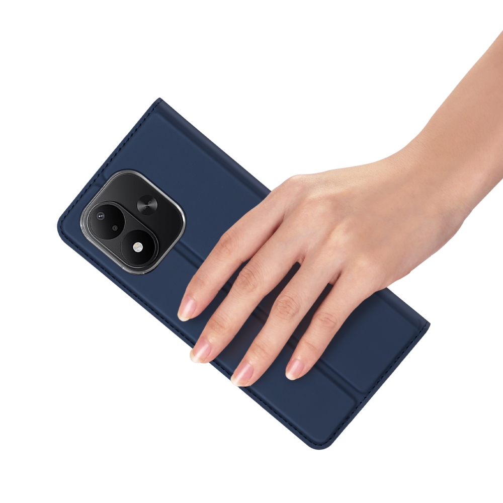 DUX knižkové puzdro na Xiaomi Redmi Note 17 4G/5G - tmavomodré