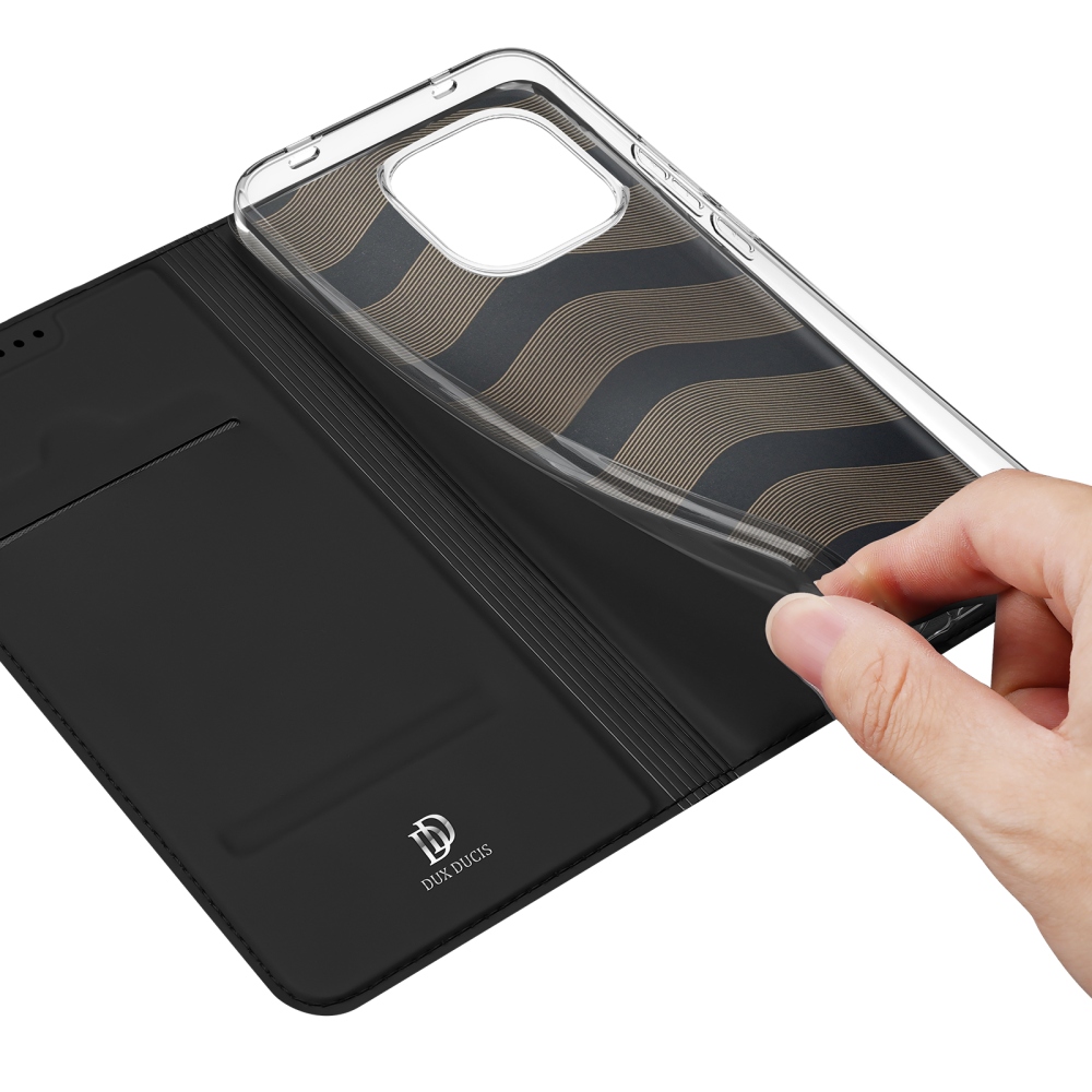 DUX knižkové púzdro na Xiaomi Redmi Note 17 Pro Max 5G - čierne
