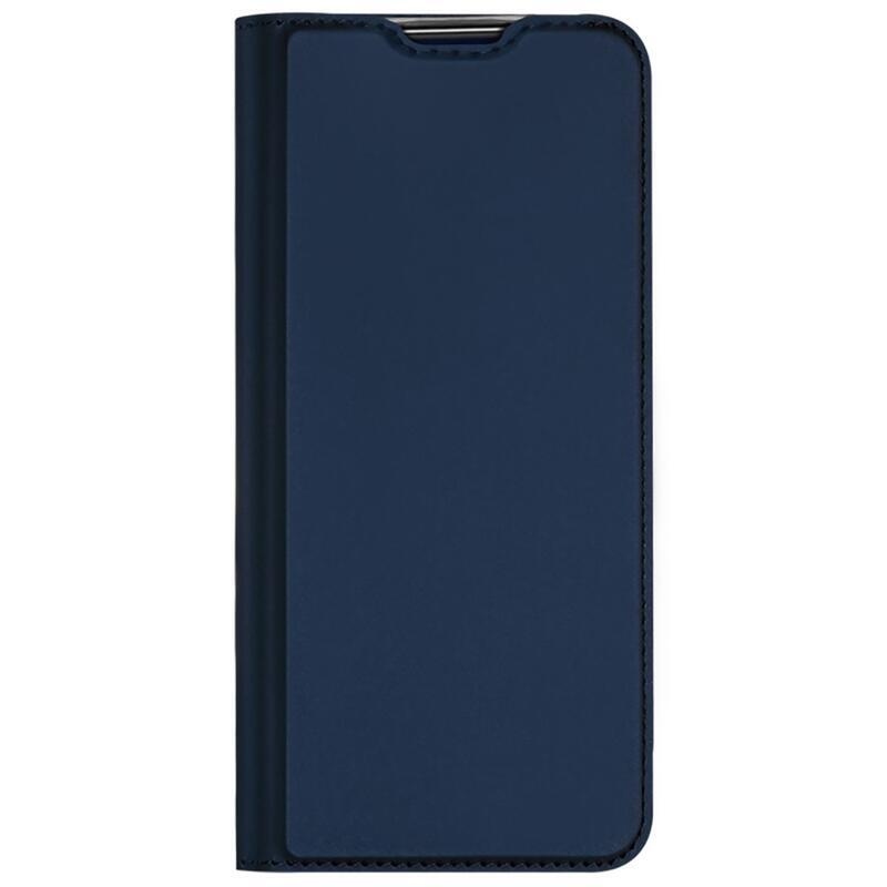 DUX PU kožené púzdro na mobil Samsung Galaxy A13 4G - tmavomodré