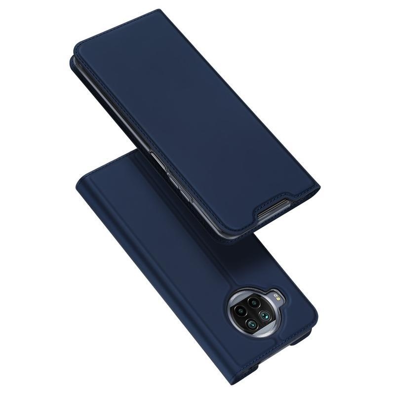 DUX PU kožené puzdro na mobil Xiaomi Mi 10T Lite 5G - tmavomodré
