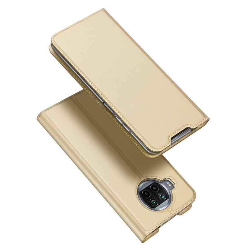 DUX PU kožené puzdro na mobil Xiaomi Mi 10T Lite 5G - zlaté