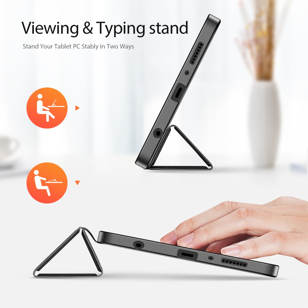DUX zatváracie púzdro na tablet Samsung Galaxy Tab A11/Tab A9 - čierne