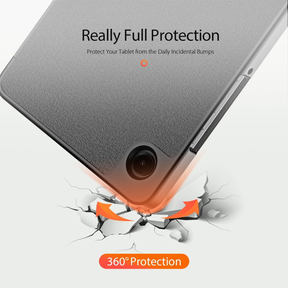 DUX zatváracie púzdro na tablet Samsung Galaxy Tab A11/Tab A9 - čierne