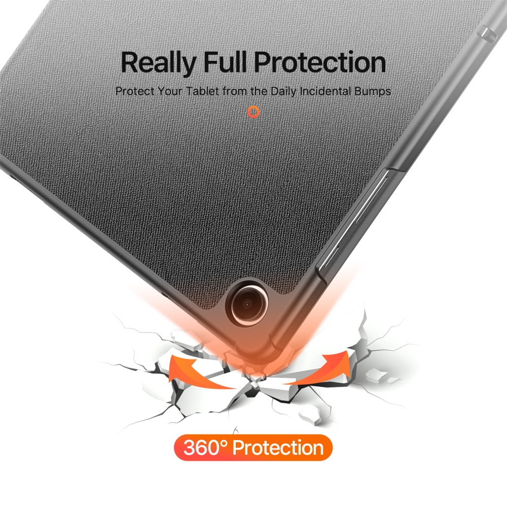 DUX zatváracie púzdro na tablet Samsung Galaxy Tab A11+/Tab A9+ - čierne