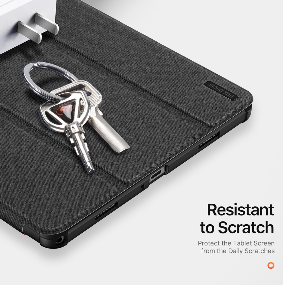 DUX zatváracie púzdro na tablet Samsung Galaxy Tab A11+/Tab A9+ - čierne