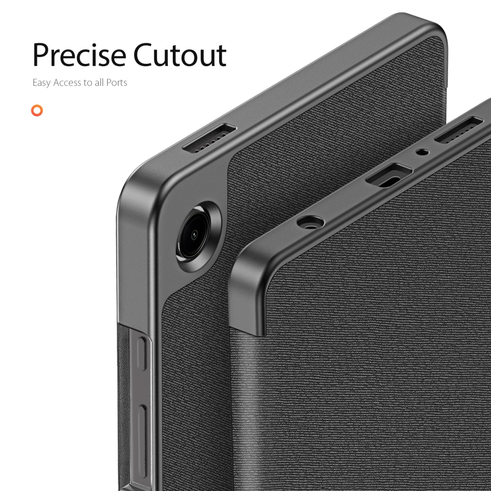 DUX zatváracie púzdro na tablet Samsung Galaxy Tab A11/Tab A9 - čierne