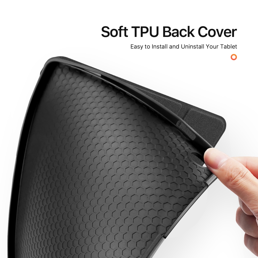 DUX zatváracie púzdro na tablet Samsung Galaxy Tab A11+/Tab A9+ - čierne