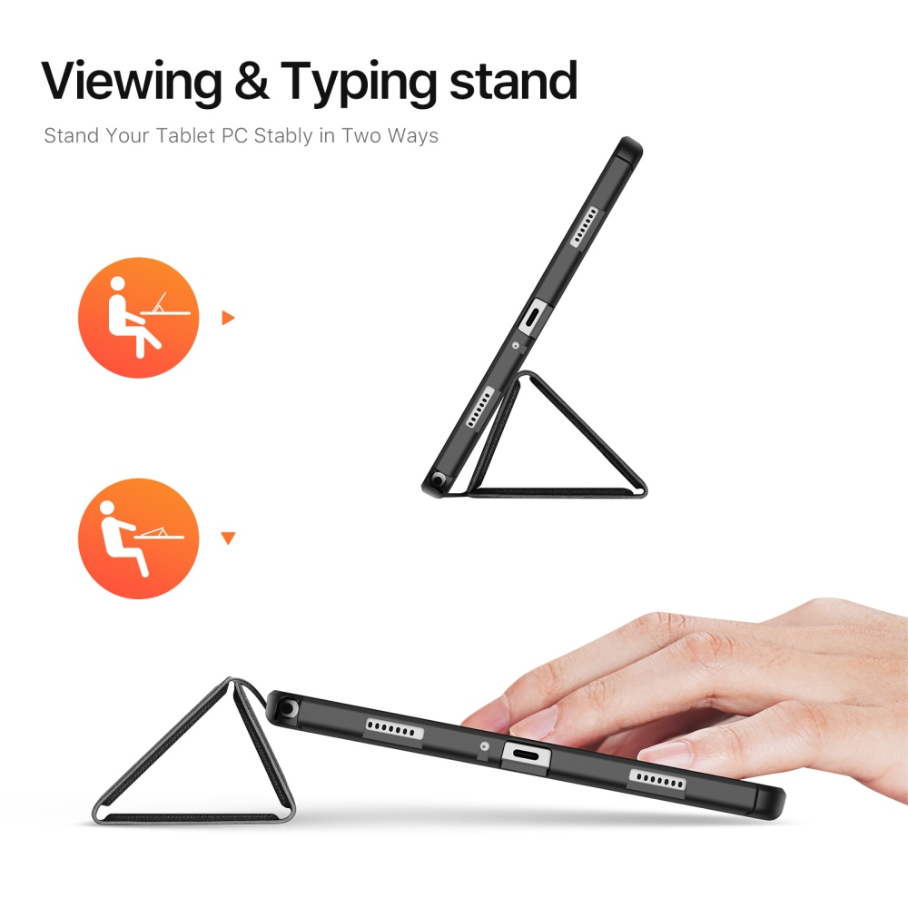 DUX zatváracie púzdro na tablet Samsung Galaxy Tab A11+/Tab A9+ - čierne