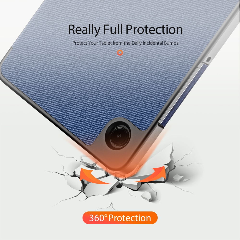 DUX zatváracie púzdro na tablet Samsung Galaxy Tab A11/Tab A9 - modré