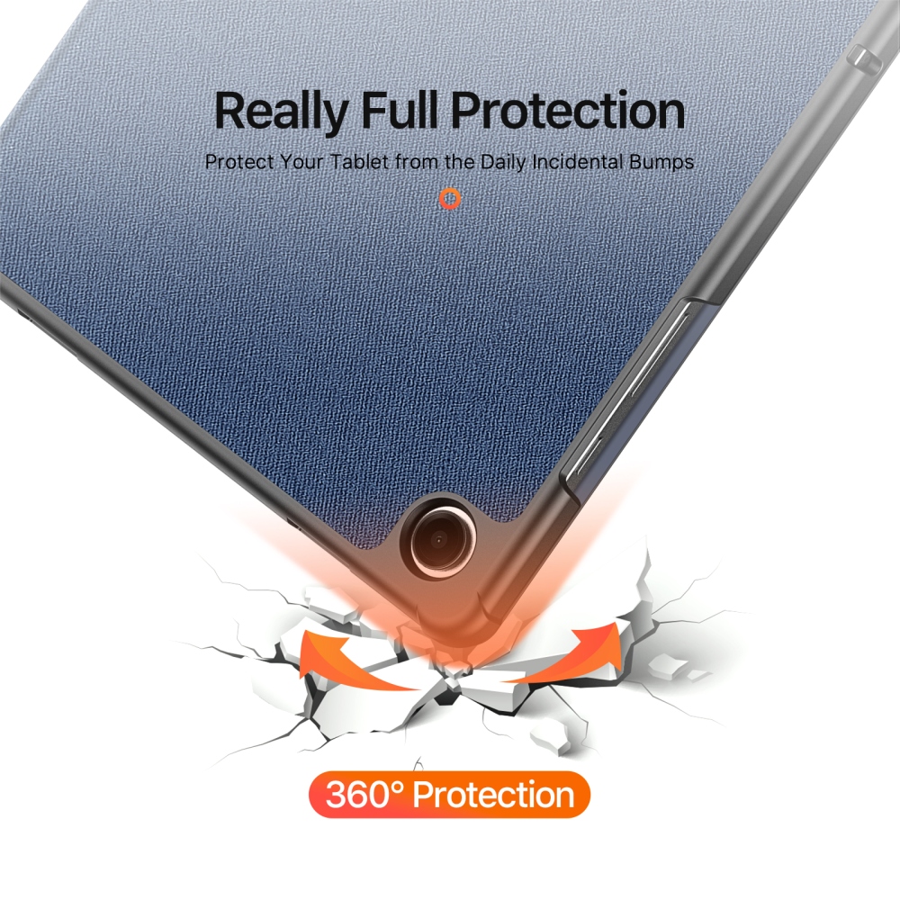 DUX zatváracie púzdro na tablet Samsung Galaxy Tab A11+/Tab A9+ - modré